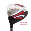AGXGOLF Mens Left Hand Senior Flex Magnum XS-OS1 Complete Golf Set Graphite Woods+with SAME LENGTH Steel Irons+Putter ALL SIZES